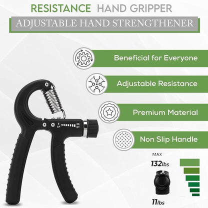 5-Piece Hand Grip Kit for Forearm Exercises